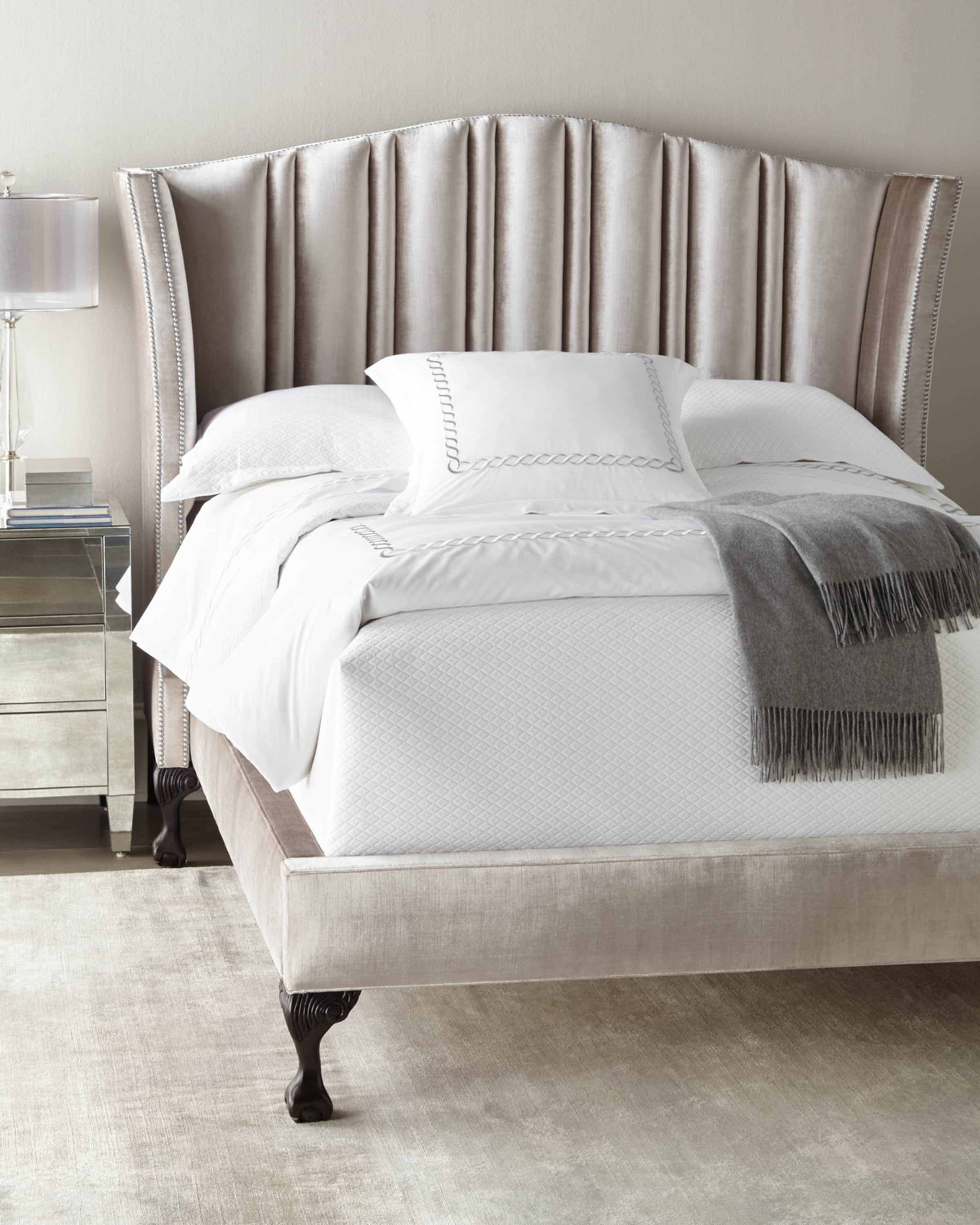Haute House Eastwood Channel-Tufted Beds & Matching Items | Neiman Marcus | Neiman Marcus