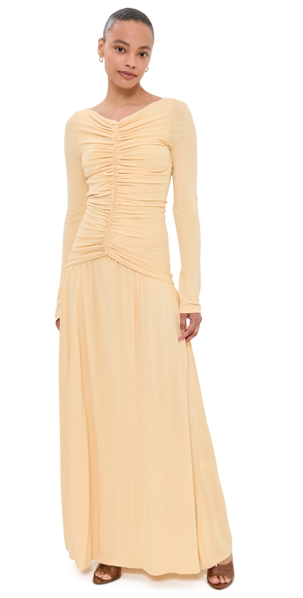 Ruched Maxi Dress | Shopbop