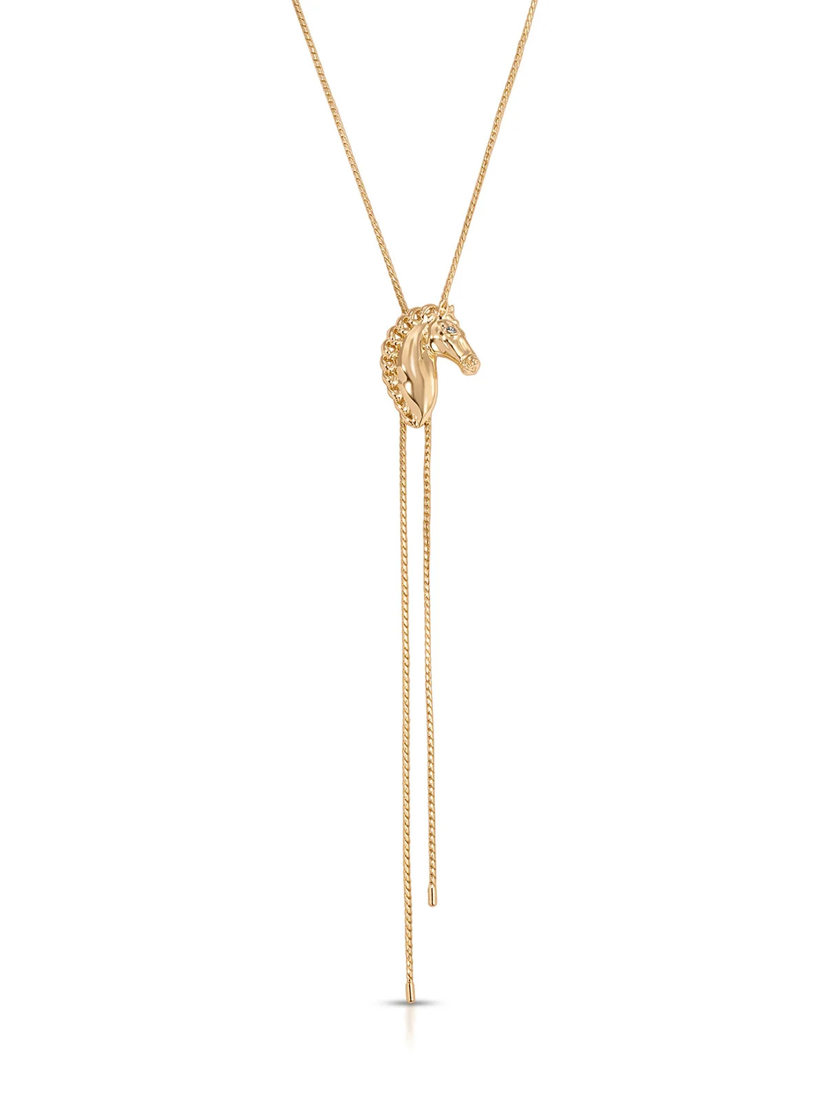Stallion Bolo Necklace | Ettika