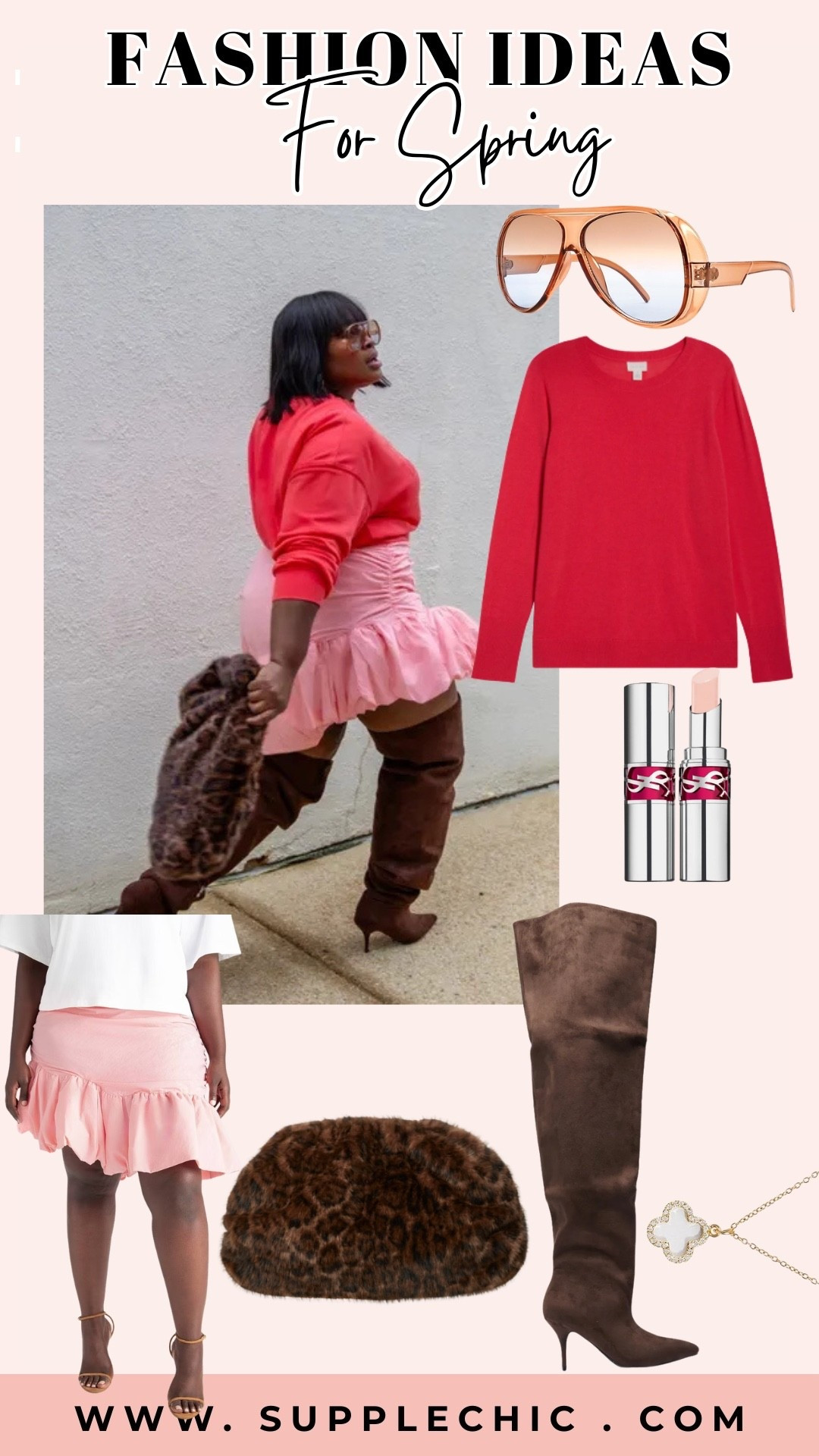 I love building outfits around one standout piece. In this look, the ruffled skirt and tall boots create movement while the bright sweater keeps the outfit playful.


#howtostyle #springfashionstyle #curvyfashion #plussizefashion #styleideas #ltkfashion #outfitinspo #fashionlooks #springoutfits #fashionfinds

#LTKSeasonal #LTKSaleAlert #LTKootd