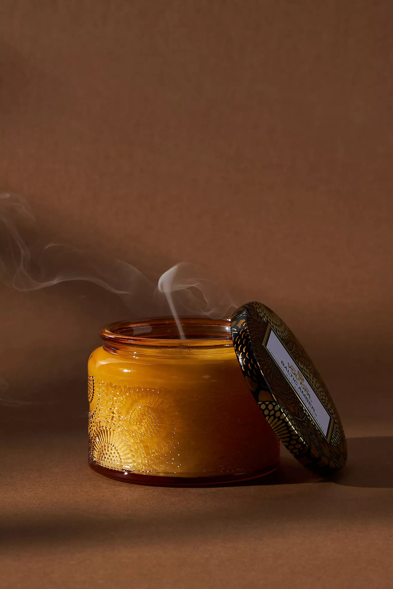Voluspa Japonica Baltic Amber Glass Jar Candle​ | Anthropologie (US)