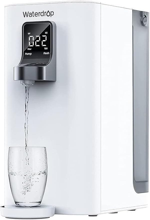Waterdrop K19-S Countertop Reverse Osmosis System, 4 Stage Reverse Osmosis Water Filter Counterto... | Amazon (US)