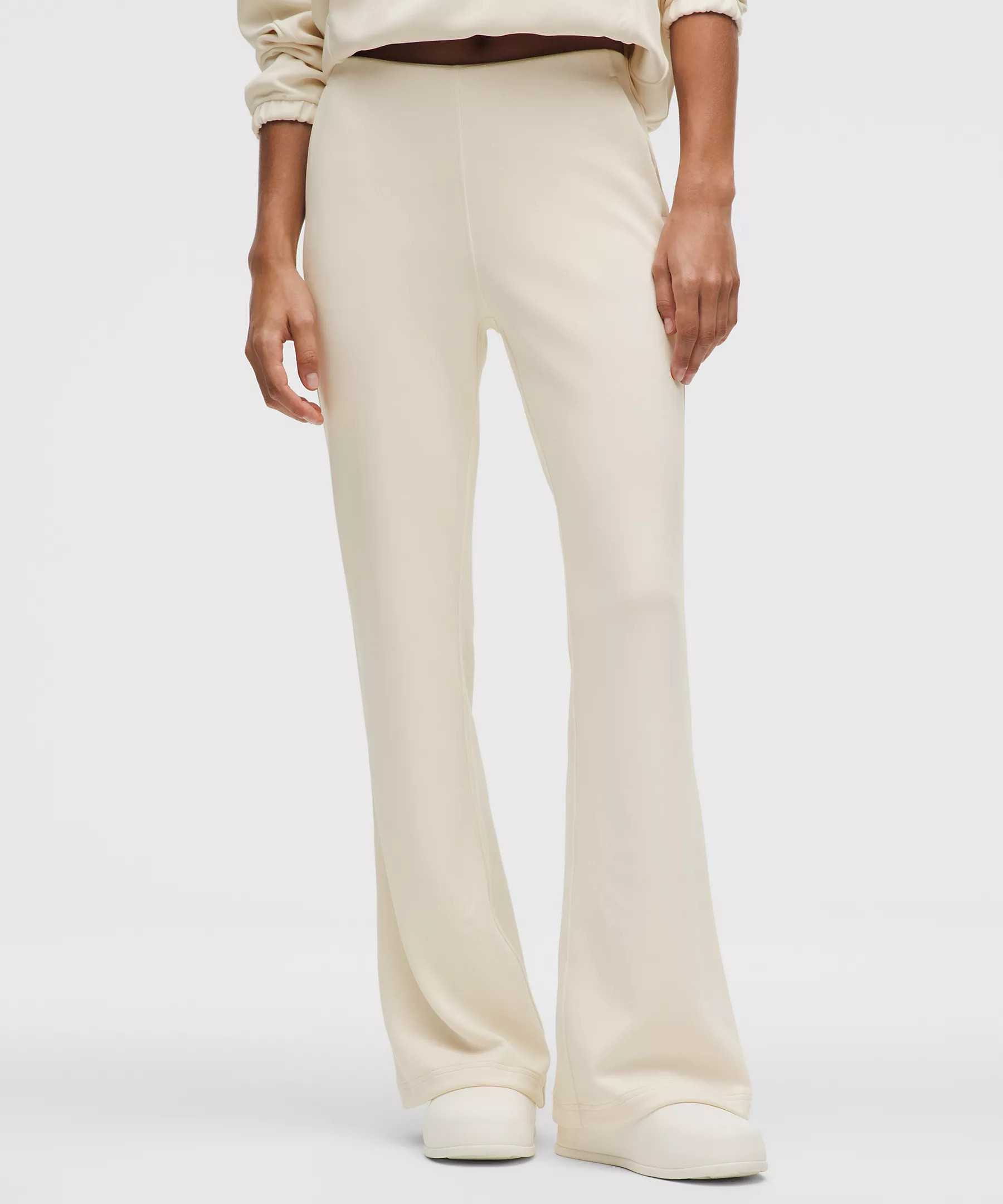 Brushed Softstreme Mid-Rise Flared Pant | Lululemon (US)