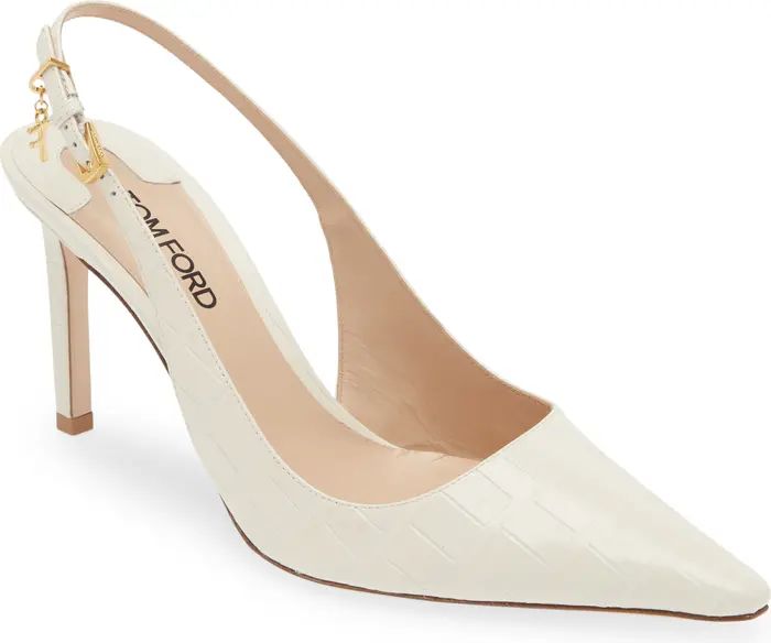 Angelina Pointed Toe Slingback Pump (Women) | Nordstrom