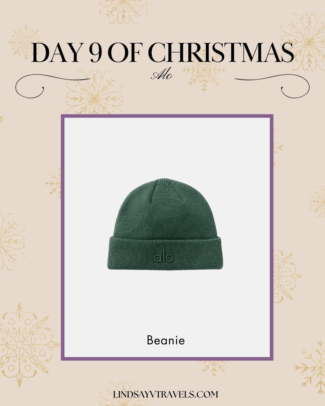 Warm, minimal, effortlessly cool 🖤🧊
Day 9: the Alo beanie you’ll wear with everything. 

 #LTKGiftGuide #LTKHoliday #LTKSaleAlert