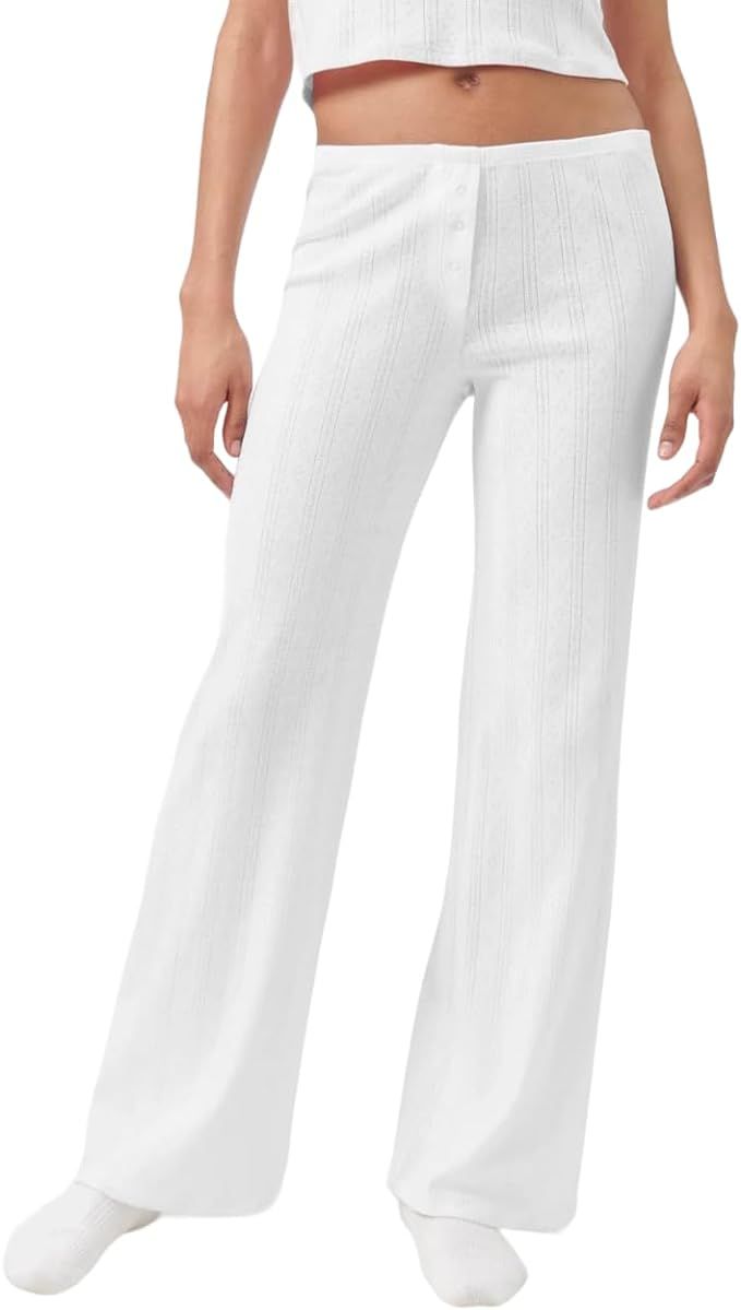 florence by mills Women's Cozy Crush Sweet Pointelle Pant | Amazon (US)