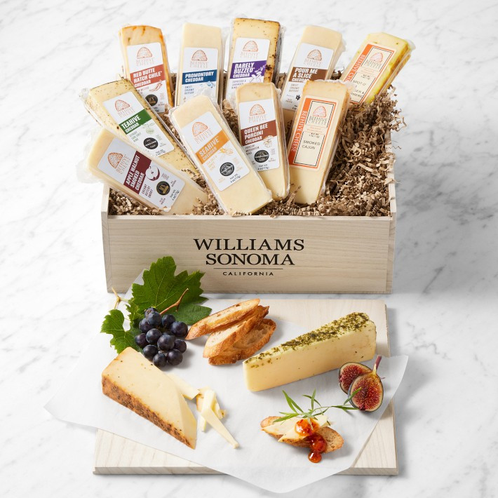 12 Days of Cheese Advent Calendar Gift Crate | Williams-Sonoma