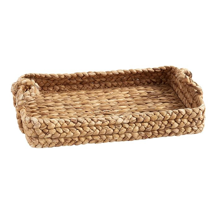 Beachcomber Handwoven Serving Tray | Pottery Barn (US)