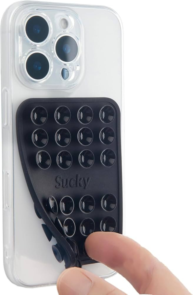 SUCKY Double Sided Suction Phone Octo Cup Buddy Mount - Anti-Slip Holder, Hands-Free Phone Access... | Amazon (US)