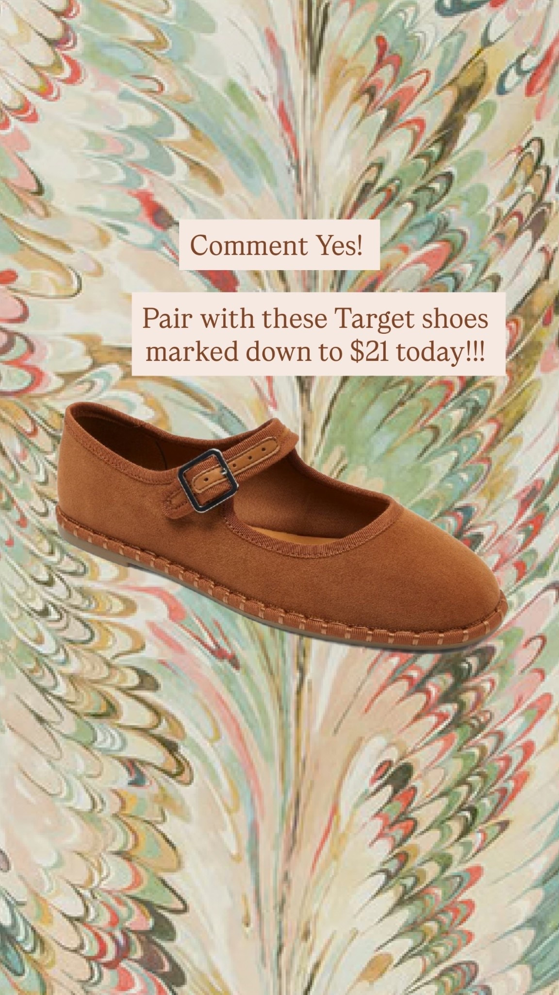 Pair with these Target shoes marked down to $21 today!!! Comment Yes!