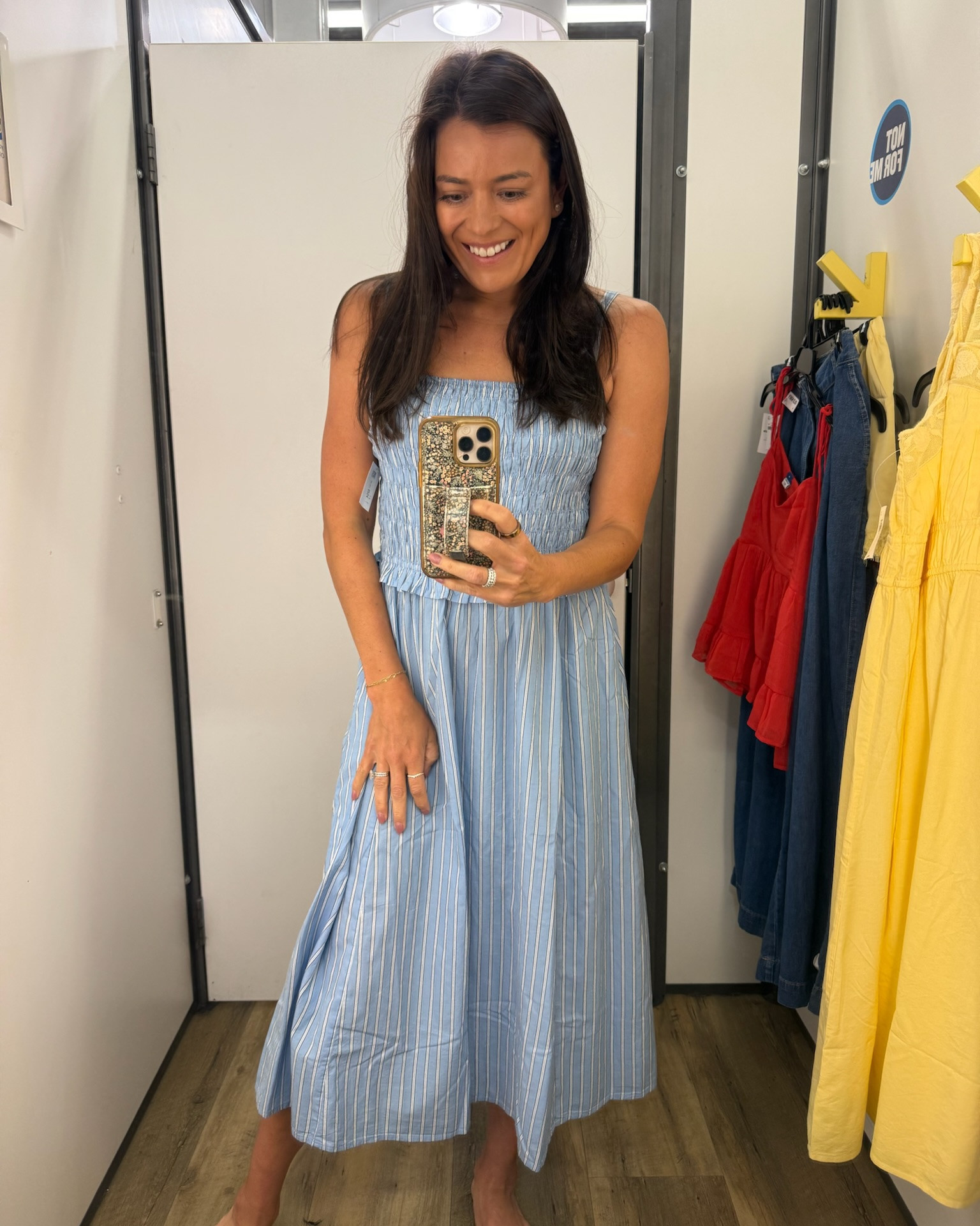 The blue dress is 70% off right now at Old Navy! Both are very comfortable summer dress options. Country concert, date night etc. Both run TTS!

#LTKootd #LTKSaleAlert #LTKSeasonal