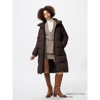 Uniqlo - Seamless Down Long Coat - Dark Brown - XXS | UNIQLO (UK)