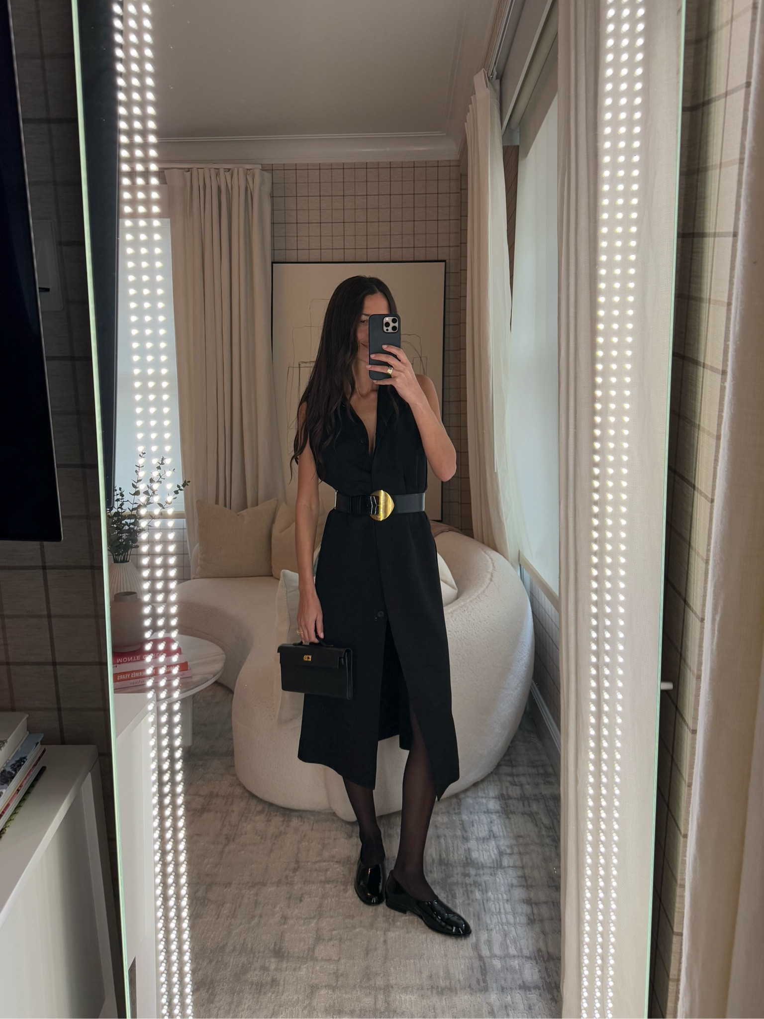 STYLE SESSION: How to style the new Chanel moccasins. My dress is The Row but linked similar!