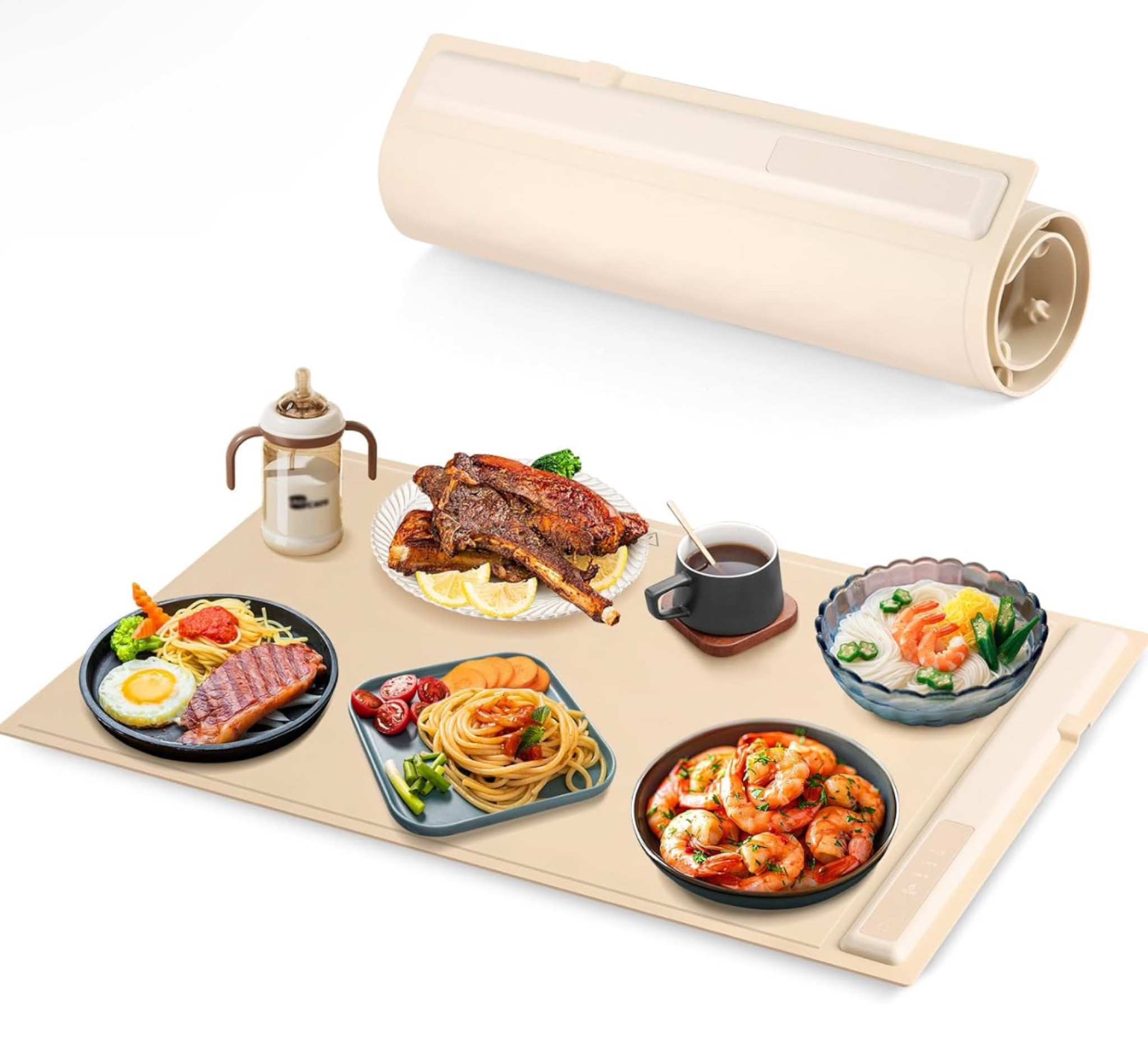 26% off 🦃

Portable Silicone Electric Warming Tray - with Three Temperature Settings, Overload Protection- Perfect Food Warming Mat Can Keep Your Food,Milk Or Tea Warm Continuously for Gatherings Thanksgiving 

#LTKSaleAlert #LTKHoliday #LTKHome