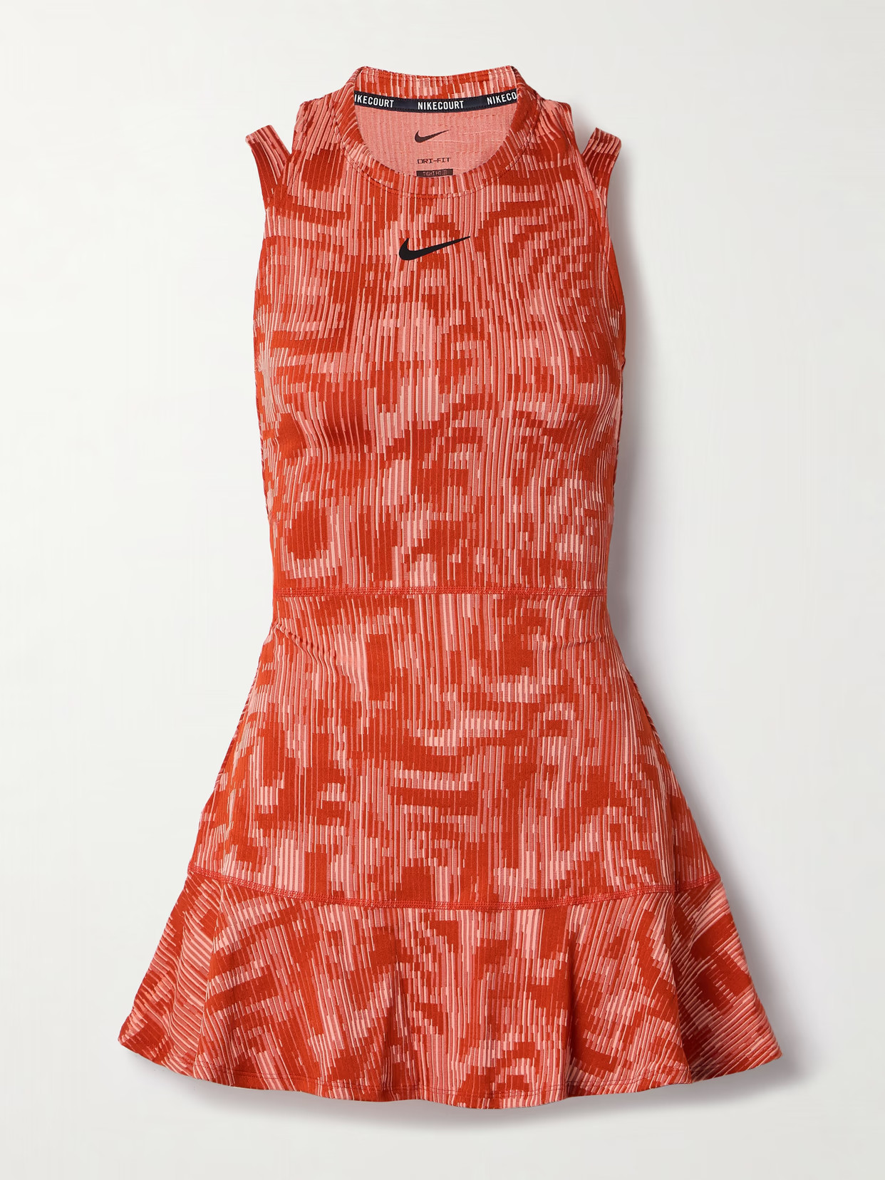 Nike - Slam Printed Dri-fit Tennis Dress - Red | NET-A-PORTER (US)