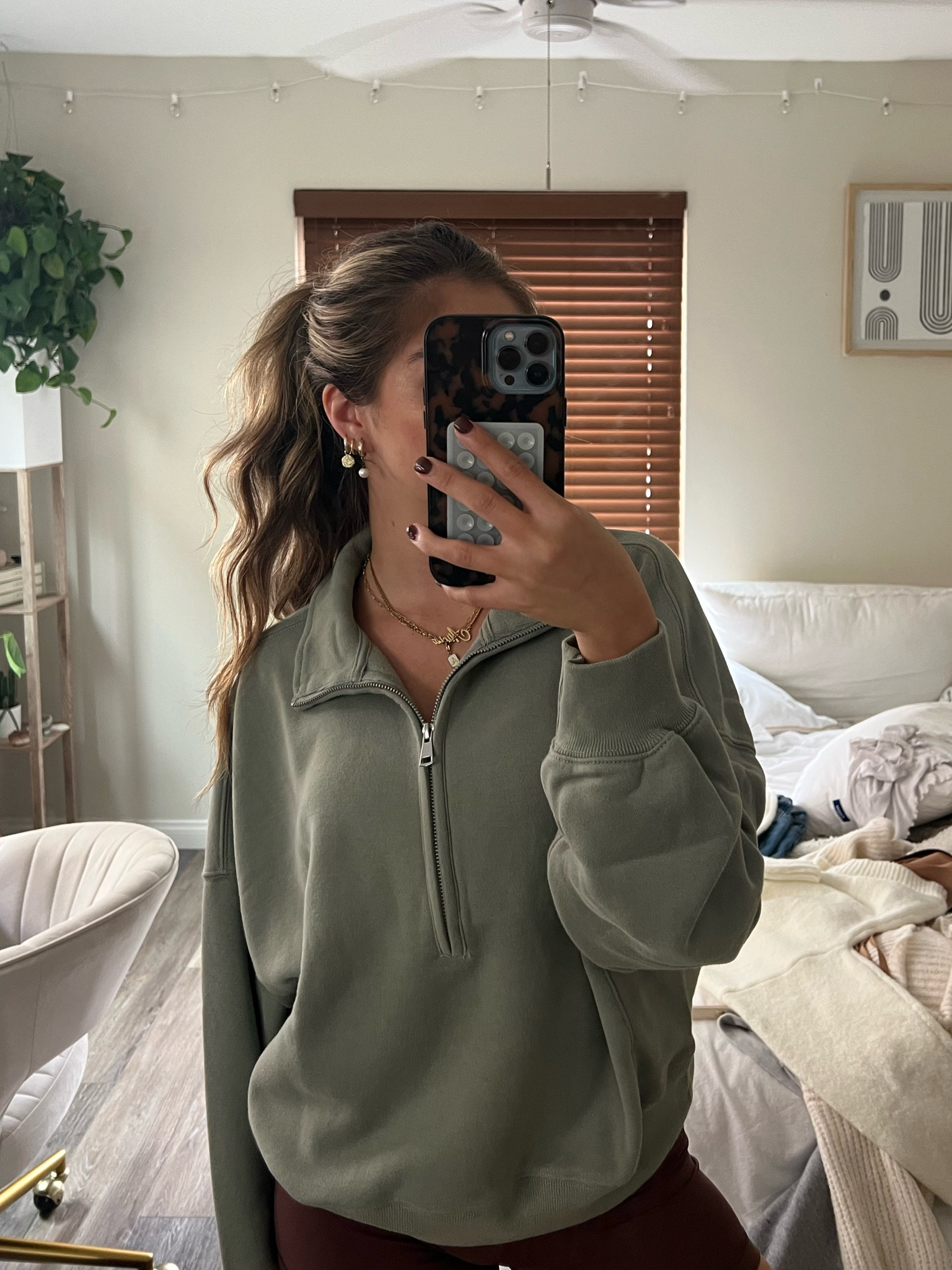 sage green pullover ☁️

#LTKSeasonal