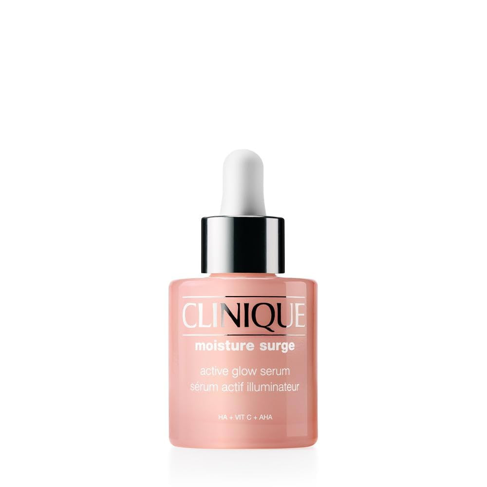 Clinique Moisture Surge Active Glow Serum with Lactic Acid, Hyaluronic Acid + Vitamin C | Hydrati... | Amazon (US)