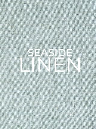 Seaside Linen: Decorative stacking book for Coffee Tables & Bookshelves | Perfect for Coastal The... | Amazon (US)
