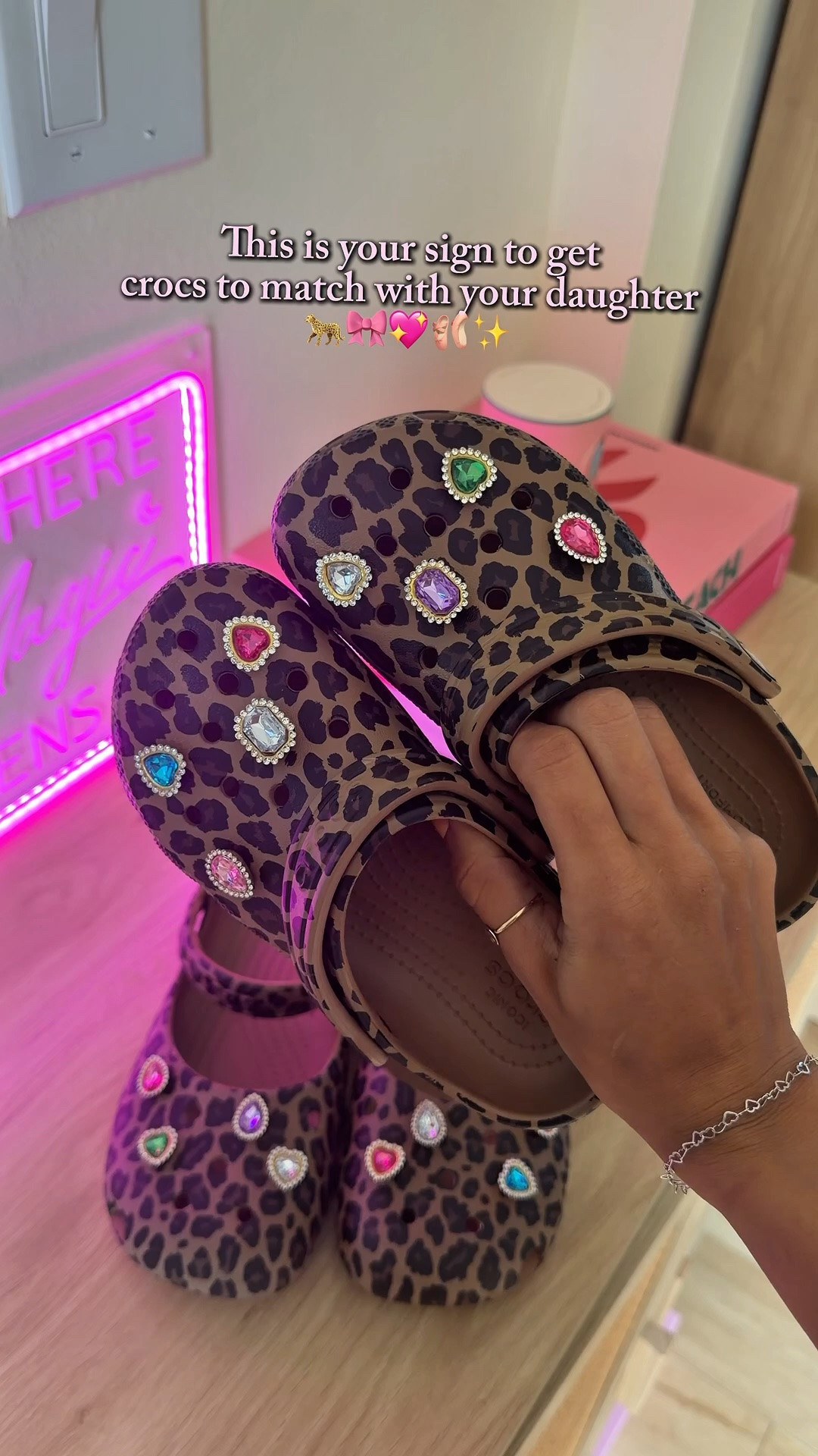 I love being a girl mom! 🩷 Obsessed with these matching mommy and me crocs 🐆🩰🎀💖✨

#LTKmomlife #LTKKids