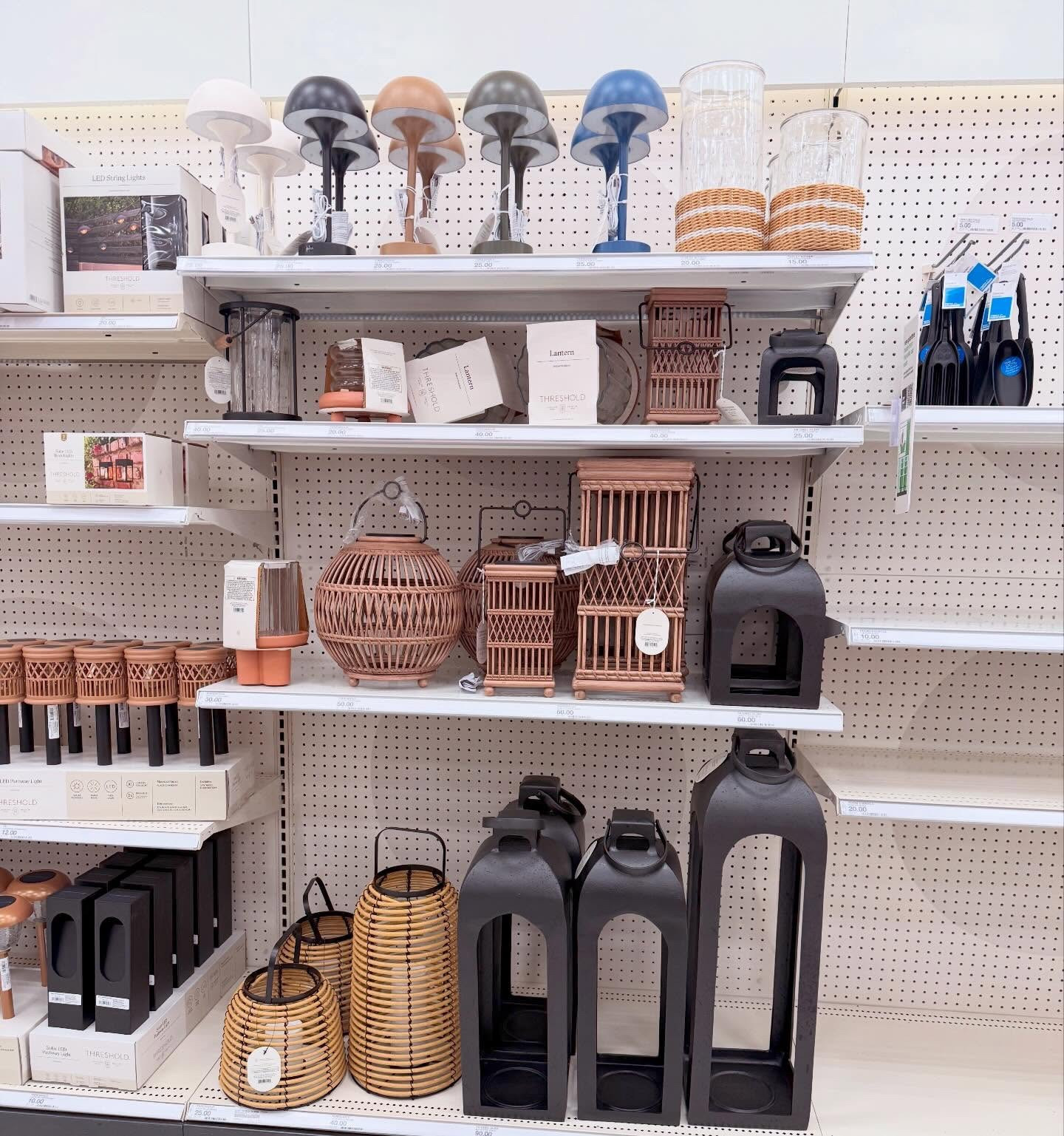 Outdoor season is calling ✨🏡

The new outdoor lanterns just arrived at Target and they are SO good. From oversized statement pieces for your front porch to smaller accent lanterns for patios, balconies, and backyard tables — there are so many sizes to choose from.

They instantly make your space feel warm, cozy, and styled — whether you add real candles or LED for that soft evening glow. Perfect for spring nights, summer entertaining, and everything in between.



#TargetFinds #OutdoorDecor #PatioStyle #HomeStyling #SpringRefresh

#LTKHome #LTKSeasonal #LTKWedding