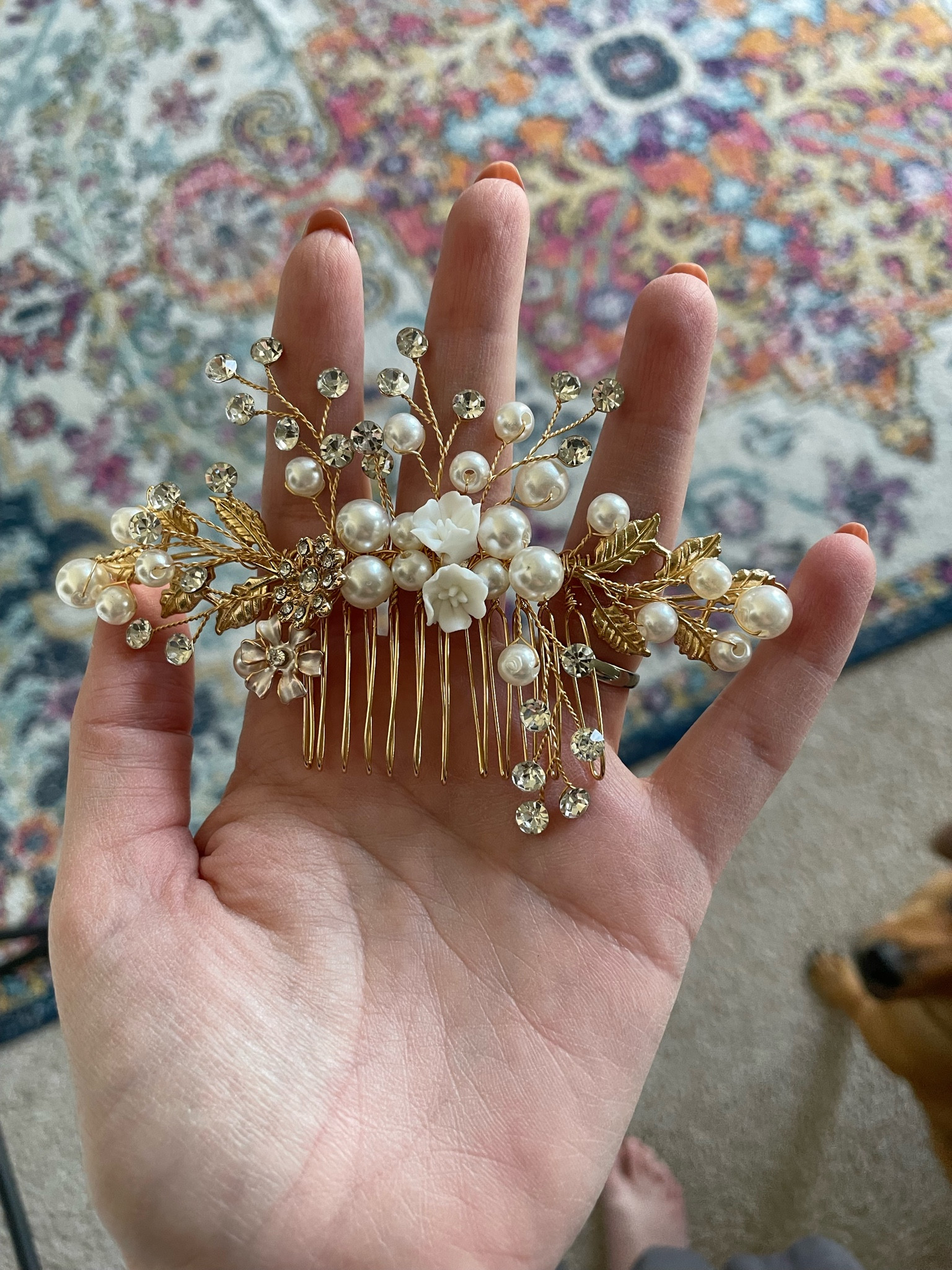 I wore this for my wedding last year. Such a beautiful hair piece!

Wedding, wedding accessories, hair comb, bridal, bride hairstyle 

#LTKwedding #LTKbeauty