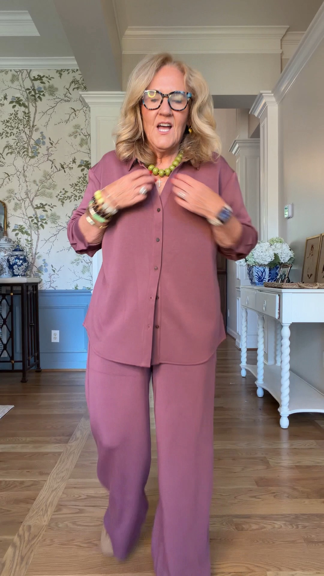 Use code LTK20 for 20% off your full priced spanx order ends sat night! 
I wear a med in tops and dresses med petite in bottoms. I do size up in the wide leg air essentials sometimes.

#LTKOver40 #LTKTravel #LTKWorkwear

#LTKPetite