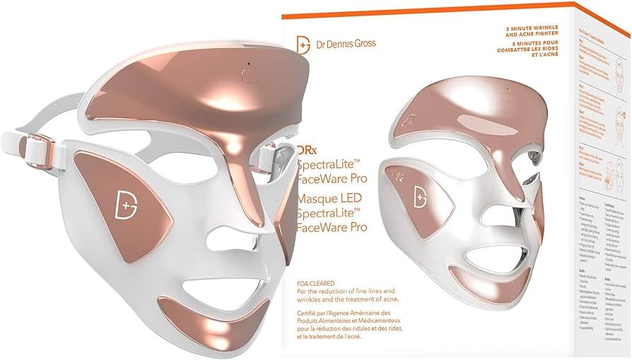 Dr. Dennis Gross DRx SpectraLite Dpl FaceWare Pro: Smooths Full Face Fine Lines and Wrinkles, Fir... | Amazon (US)