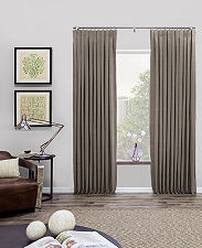Inverted Pleat Drapery | The Shade Store