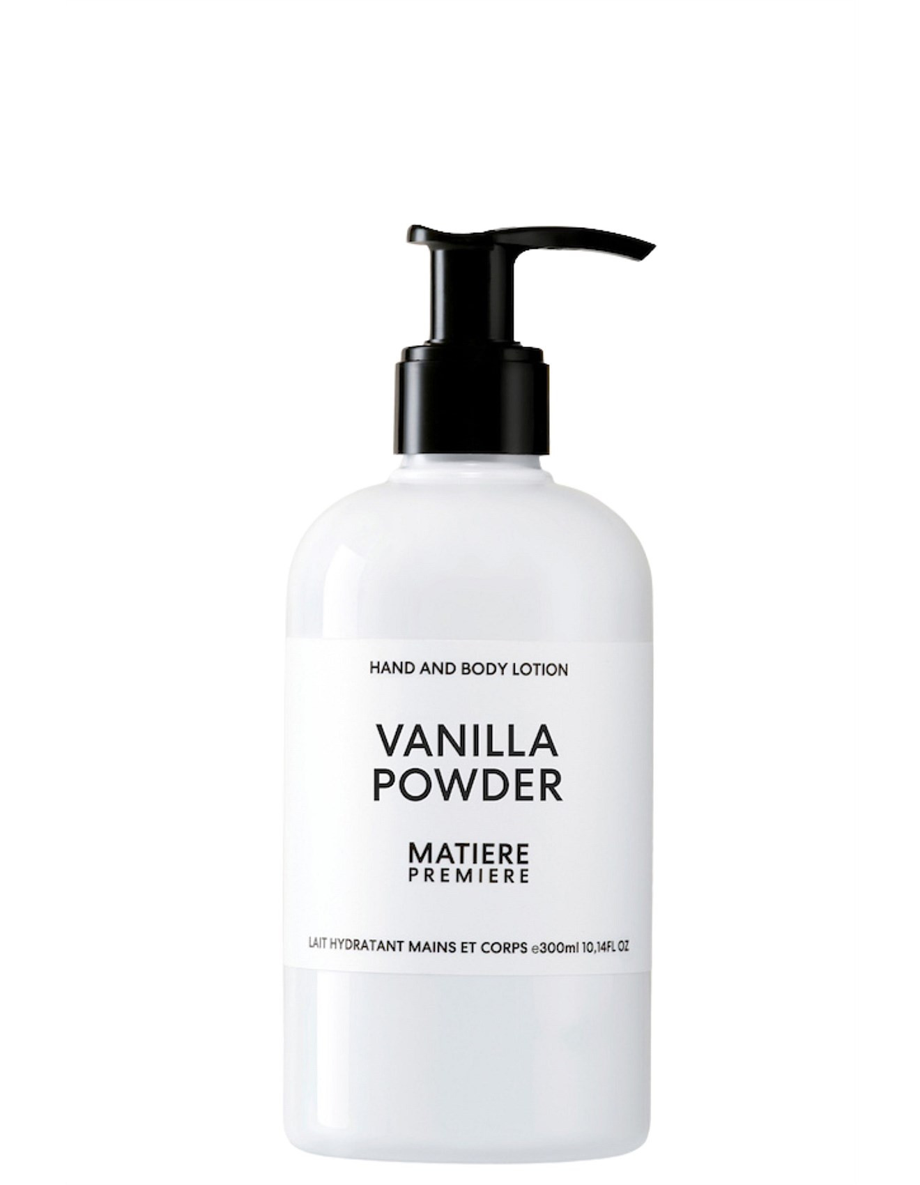 Matiere Premiere

Vanilla Powder Hand & Body Lotion 300ml | David Jones (Australia & New Zealand)