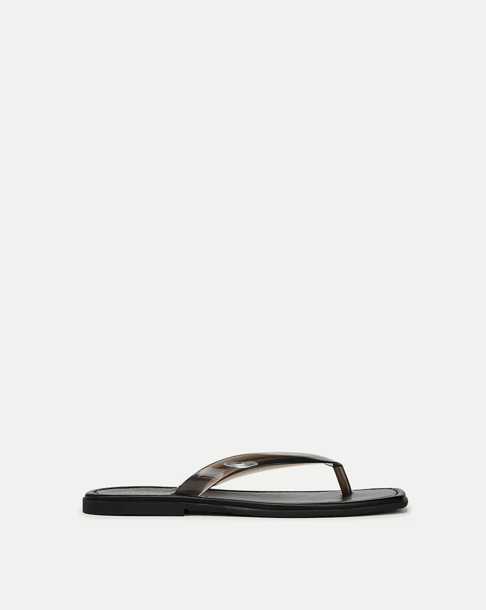 Veronica Beard Clea Jelly Flip-Flop Sandal Black | Veronica Beard