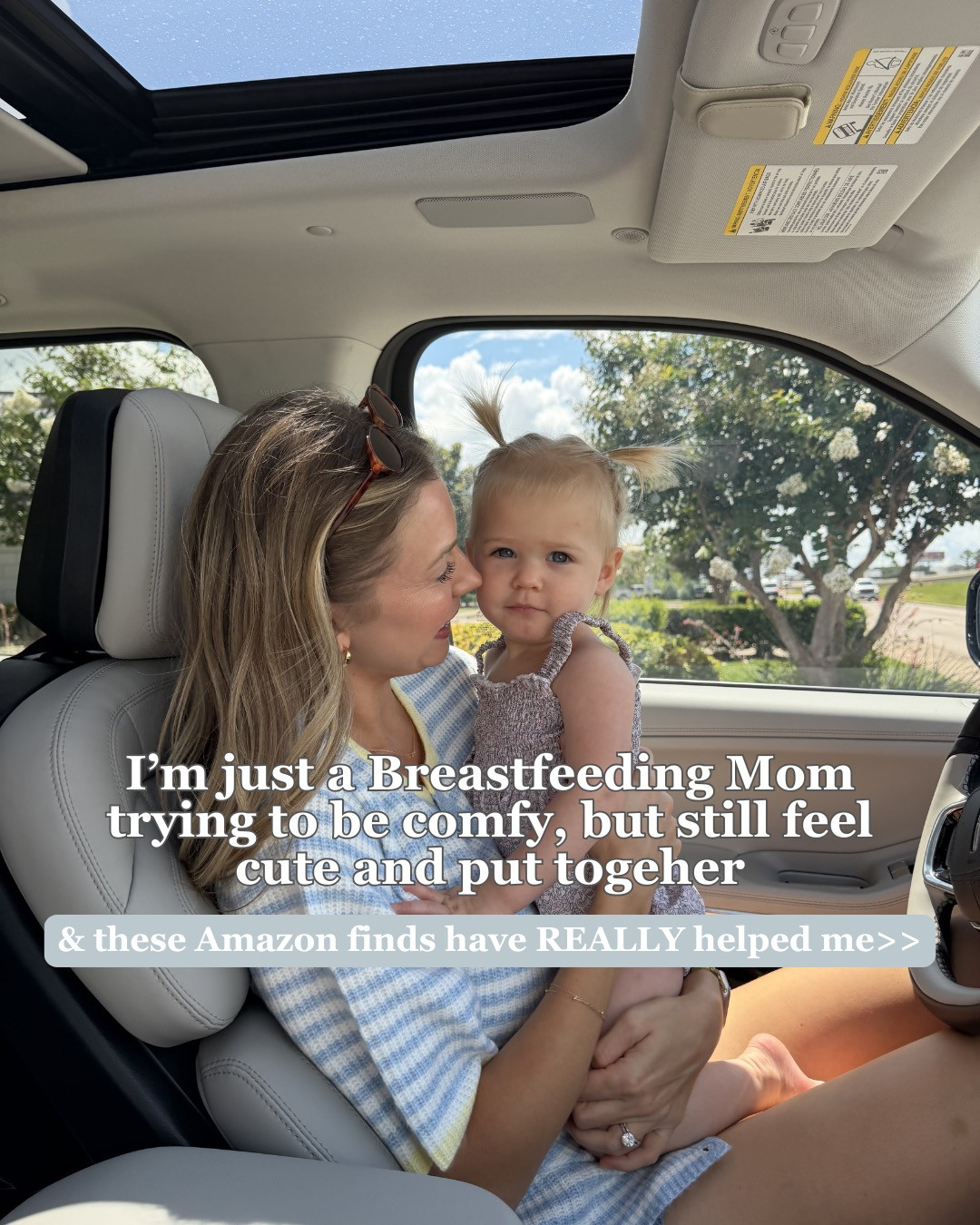 Comfy, but put together nursing friendly amazon finds!!  

 #LTKootd #LTKmomlife