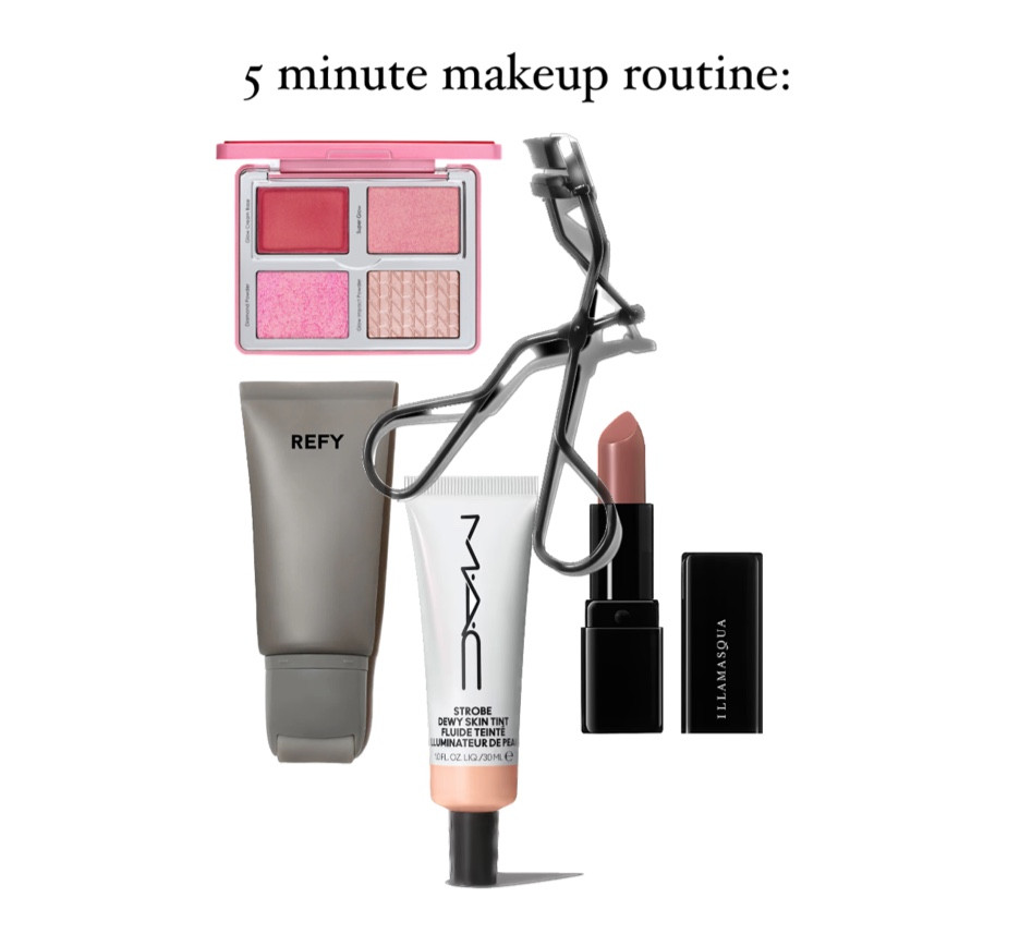 Everything I use in my 5 minute makeup routine. There is a reel on my routine on my Instagram. These products are so simple to use, and give me quickest, easiest put together face! 

#LTKSeasonal #LTKeurope #LTKbeauty