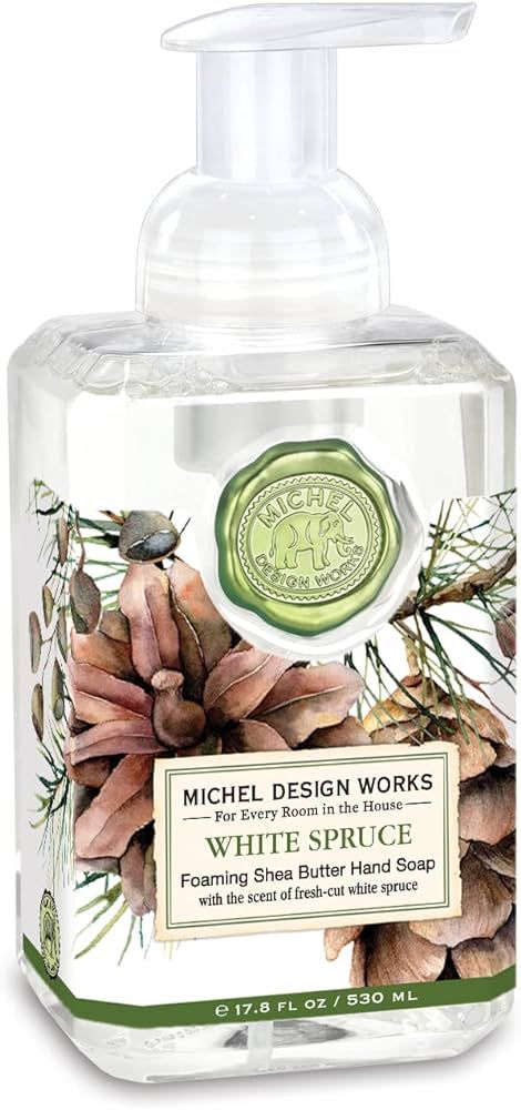 Michel Design Works Foaming Hand Soap, White Spruce | Amazon (US)