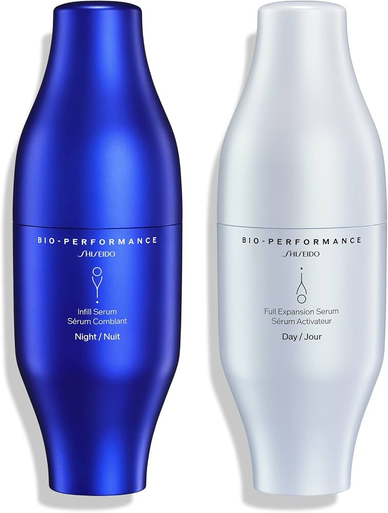 Shiseido Bio-Performance Skin Filler Serums - Two-Step Serum System - Night & Day Formulas for Pl... | Amazon (US)