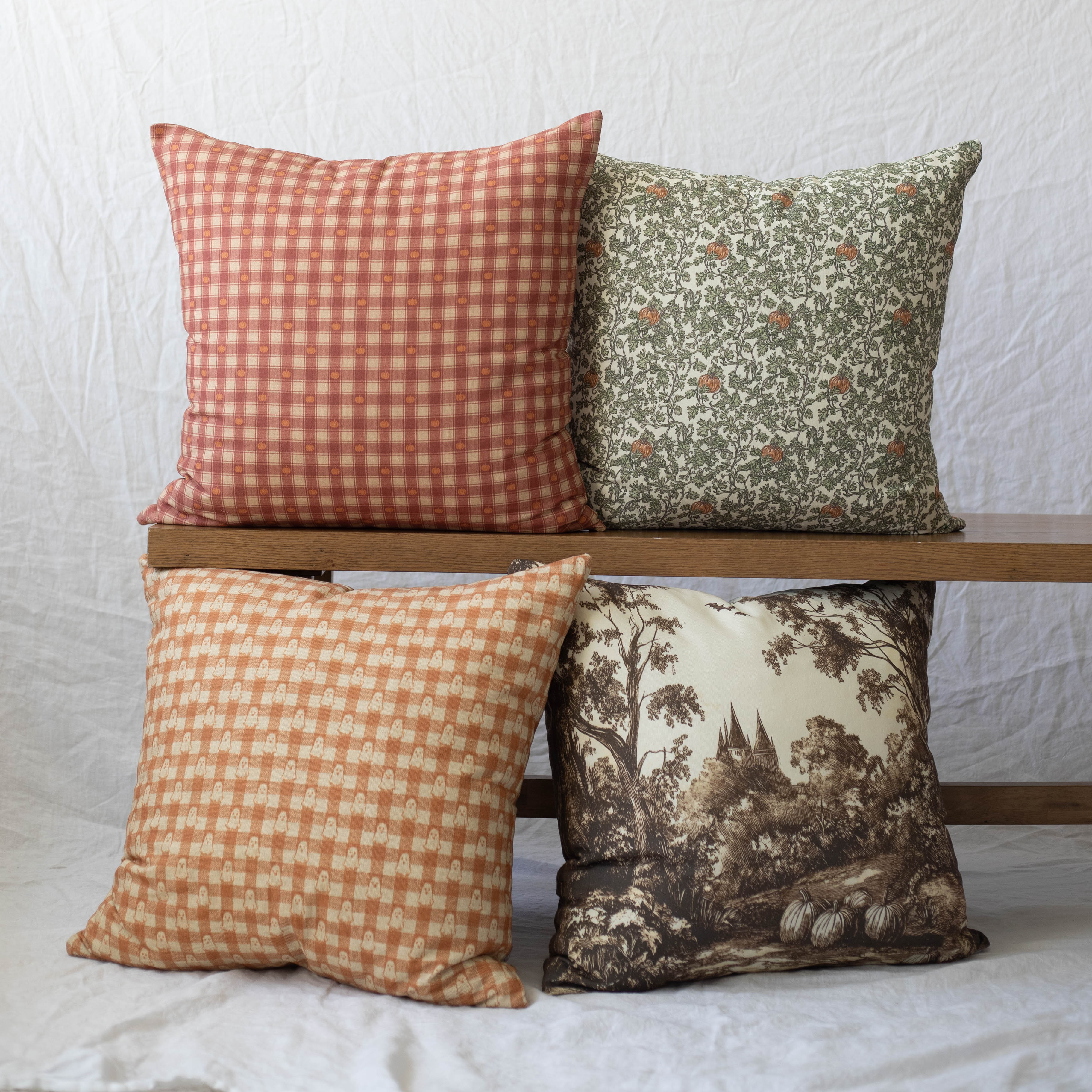 The Hollow Grove Pillow Cover 4-Pack - 18" | 22" | Woven Nook