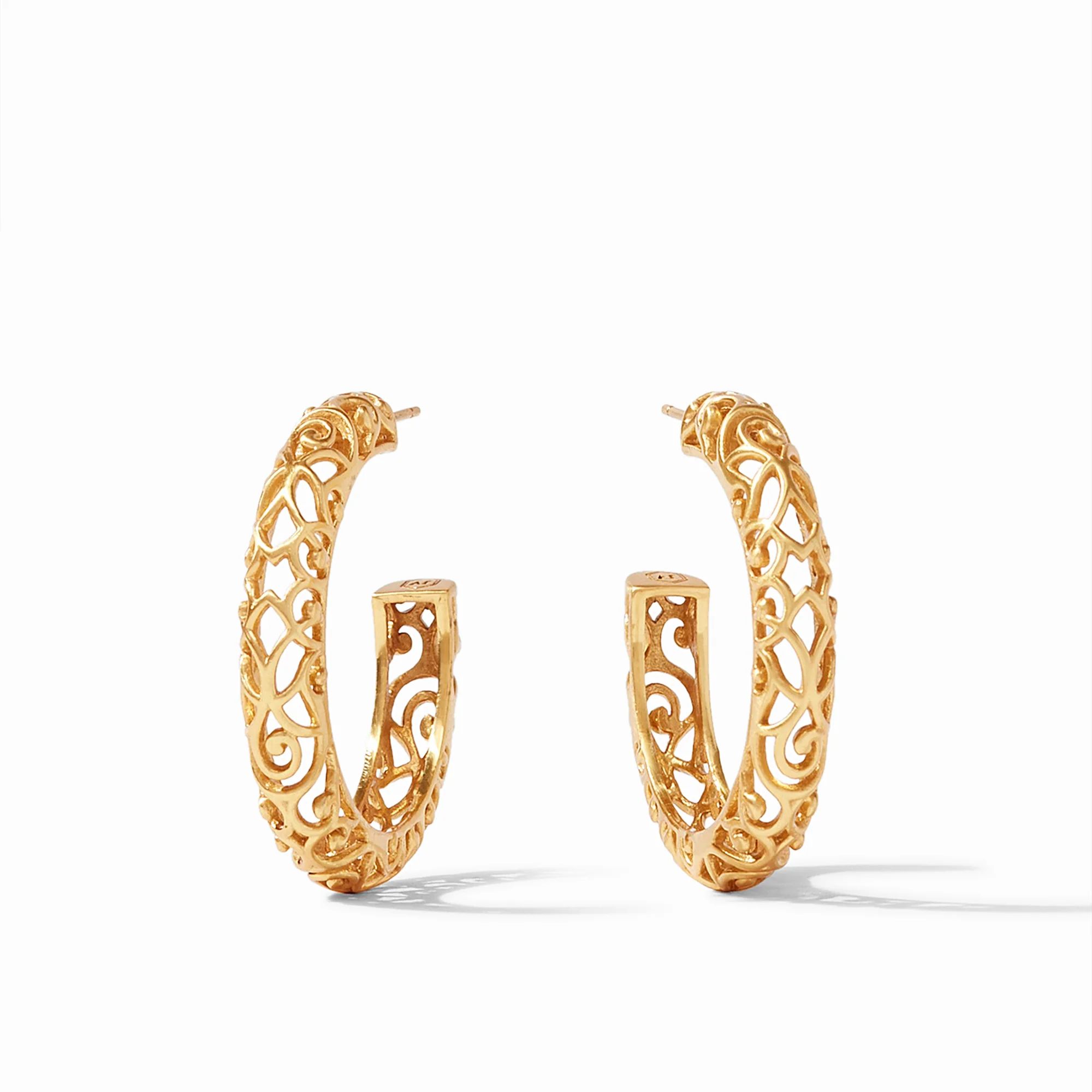 Vienna Gold Hoop Earrings | Julie Vos | Julie Vos