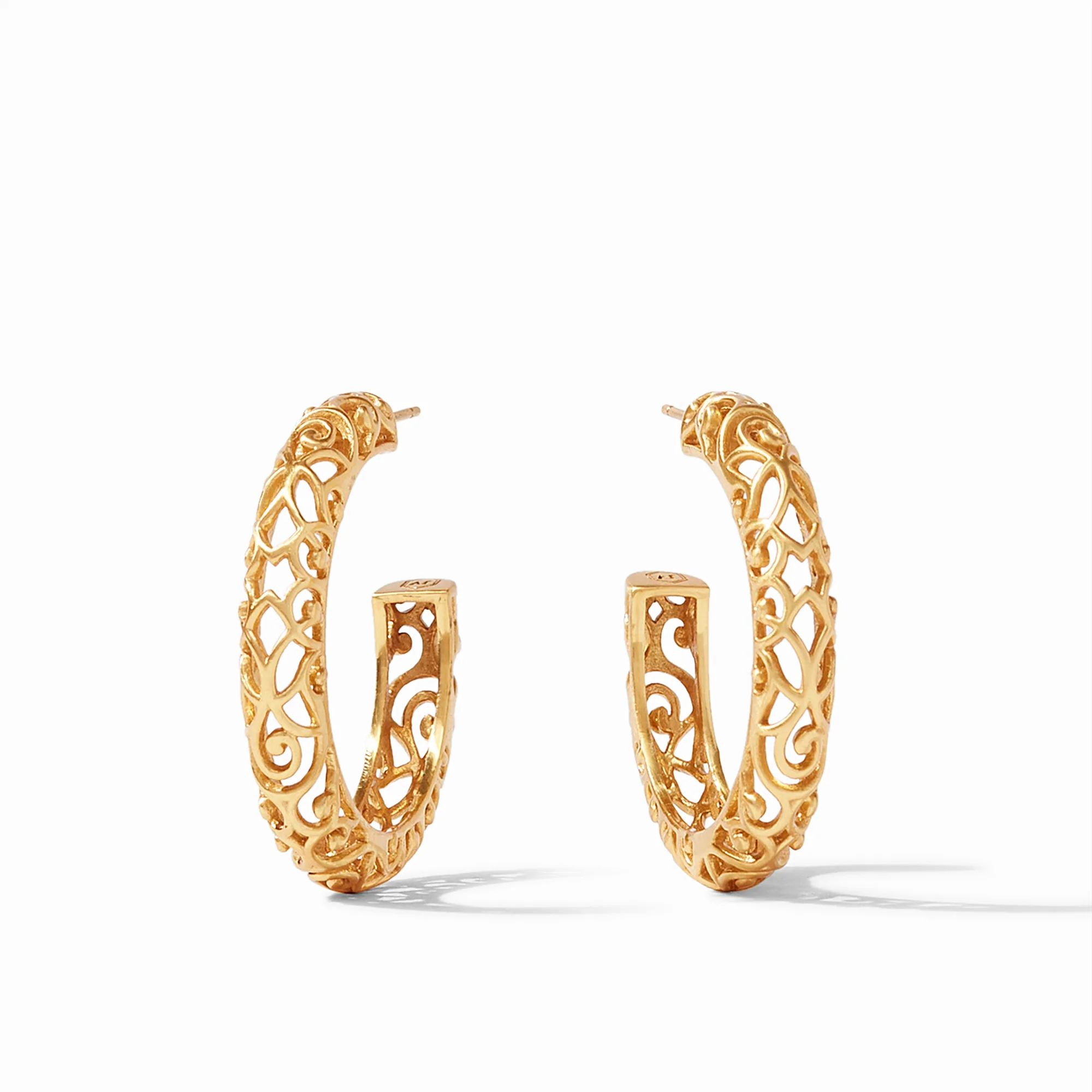 Vienna Gold Hoop Earrings | Julie Vos | Julie Vos