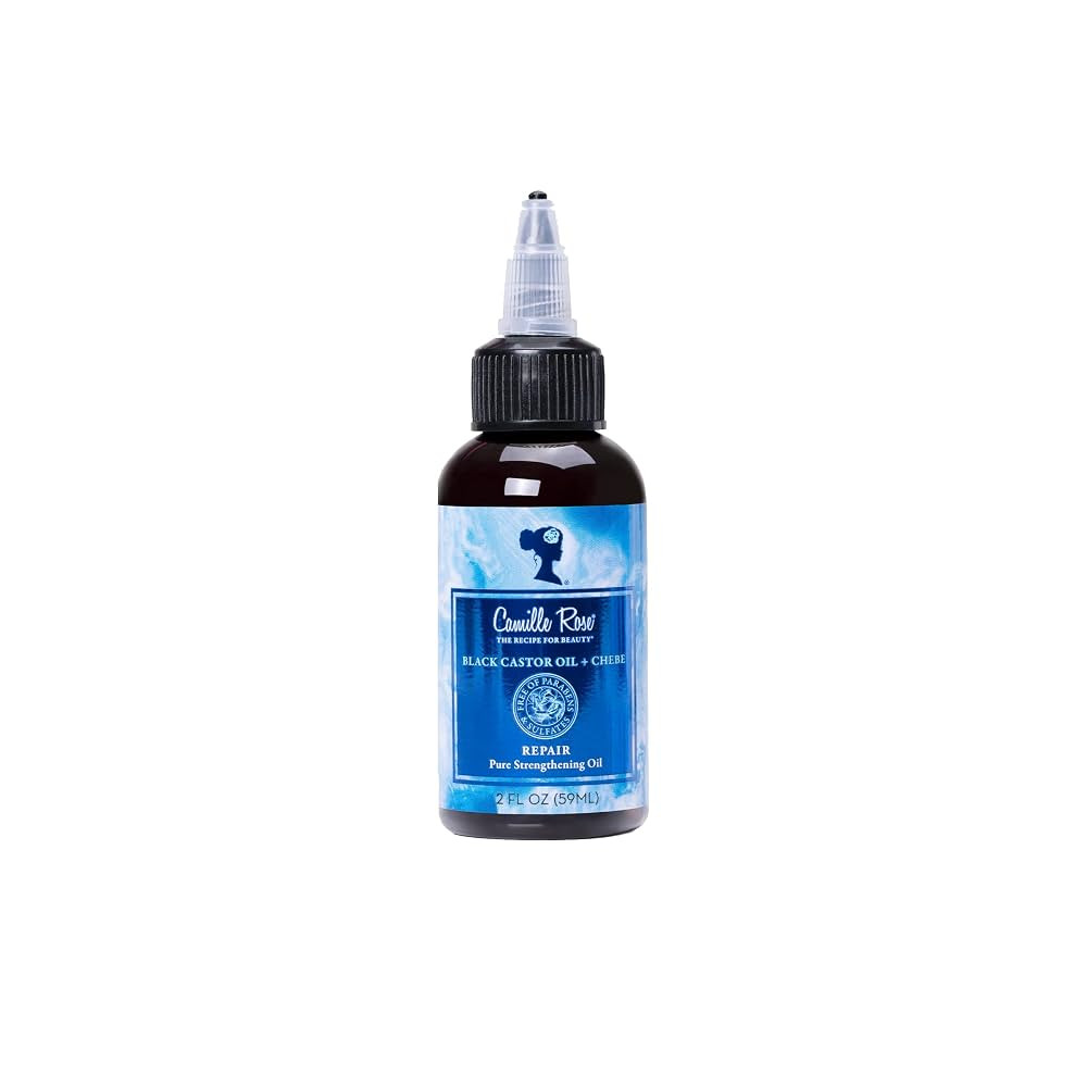 Camille Rose Black Castor Oil & Chebe Repair, Pure Hair Strengthening Oil for Shine, Growth & Str... | Amazon (US)