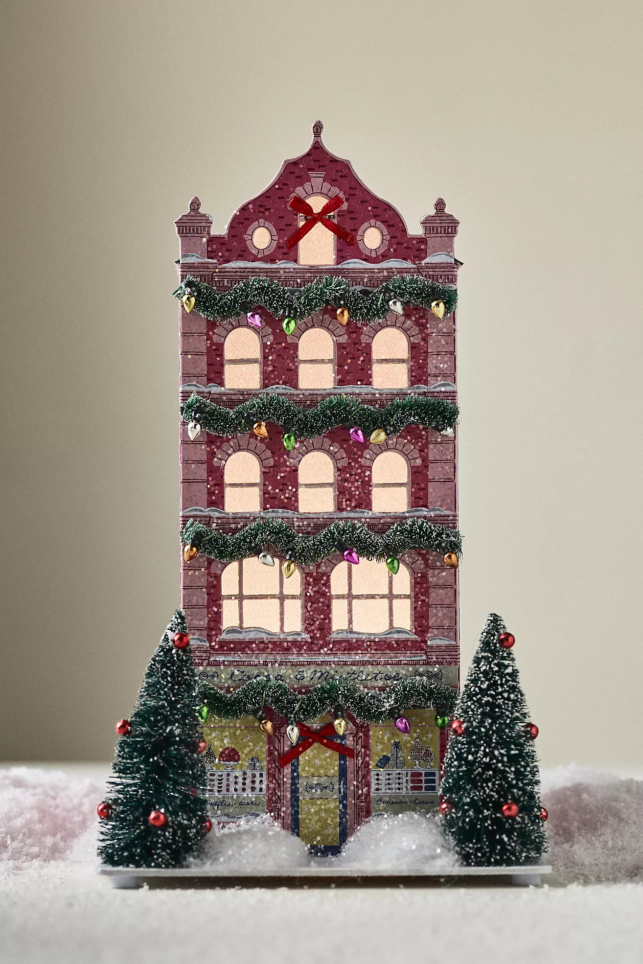 Emily Taylor Light-Up Holiday Village House | Anthropologie (US)