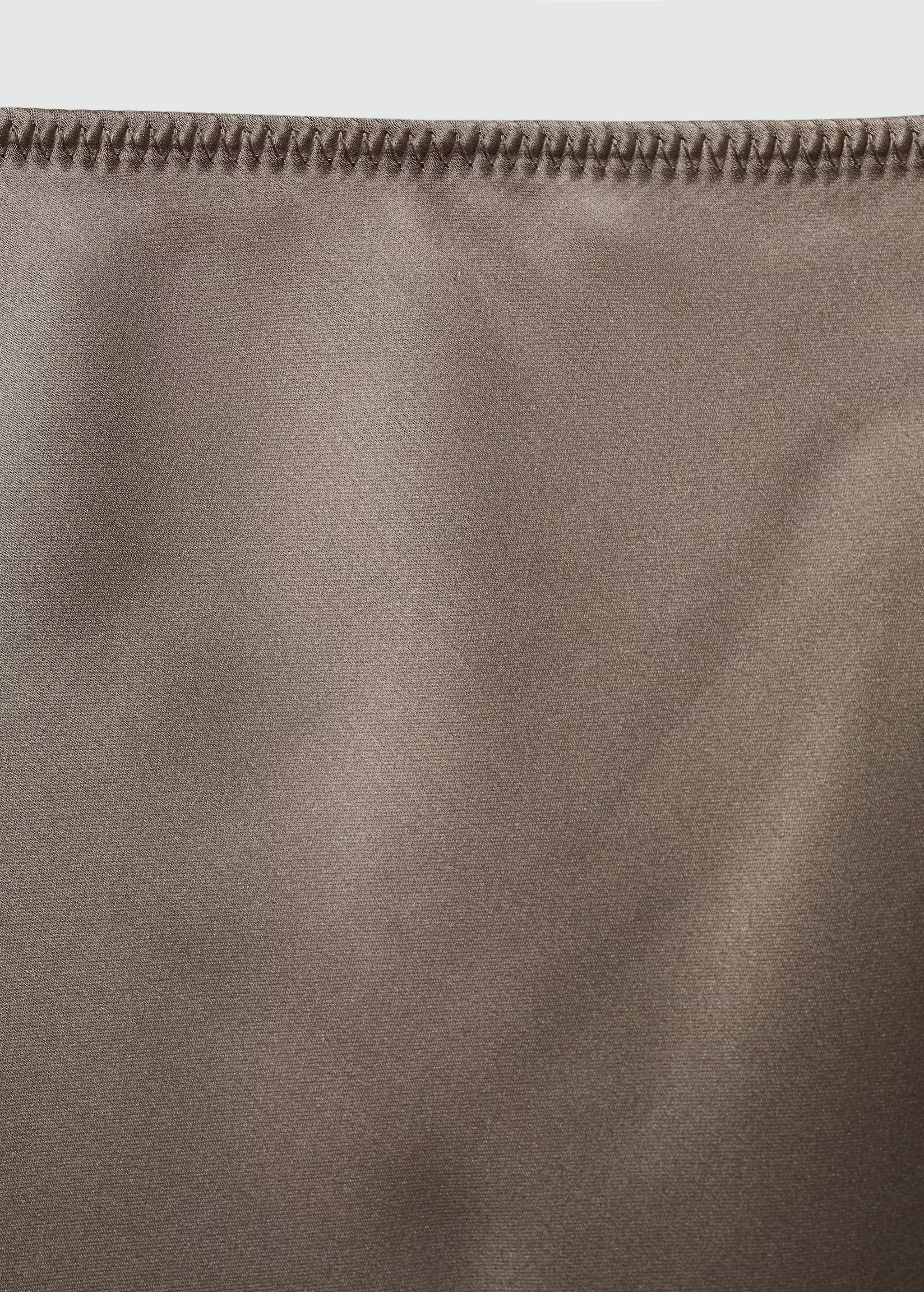 Satin long skirt | MANGO (UK)