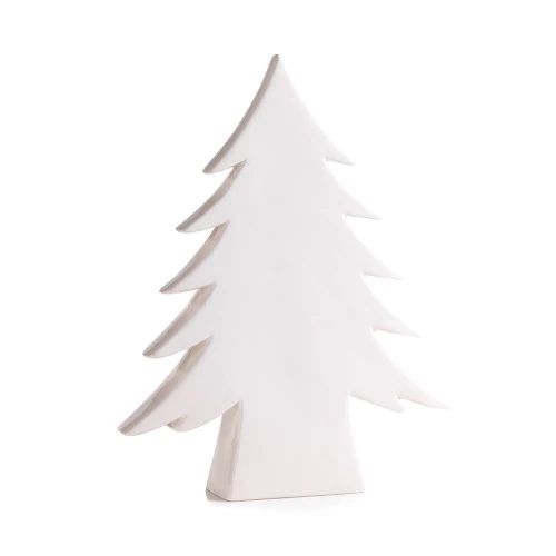 Teton White Ceramic Tree | Linen & Flax Co
