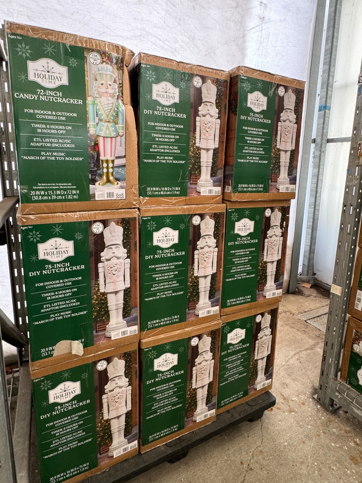 Who’s painting this giant nutcracker with me?! #walmartfinds #walmartchristmas 

#LTKHome #LTKSeasonal