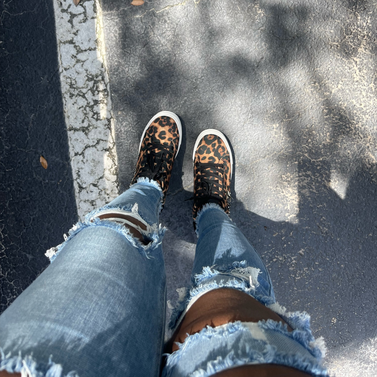 I Love a good animal print sneaker! 