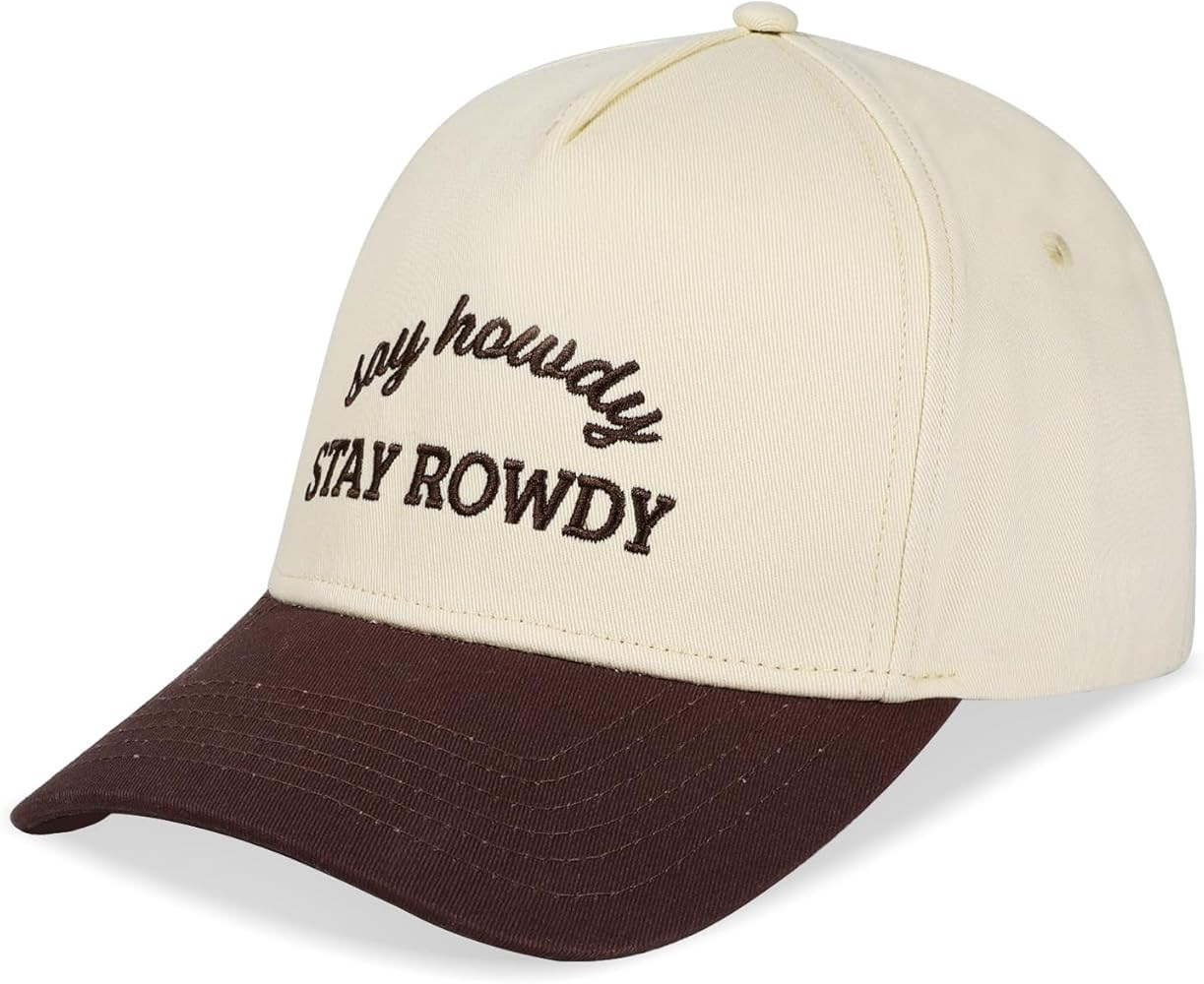 Oversize XXL 2 Tone Vintage Canvas Snapback Cap for Men & Women with Big Heads Adjustable Trendy ... | Amazon (US)