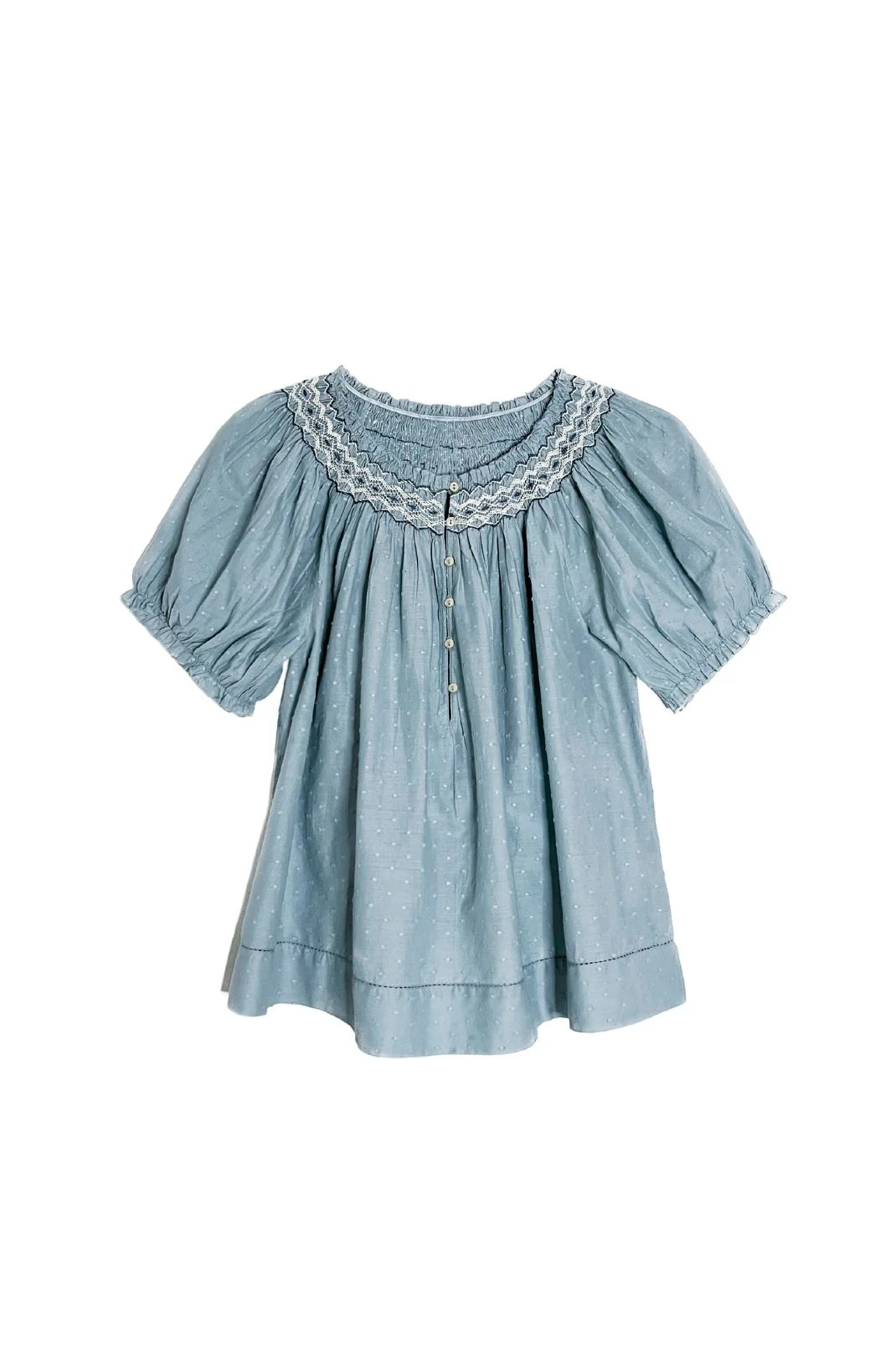 Willow Top in Pearl Blue | Baybala