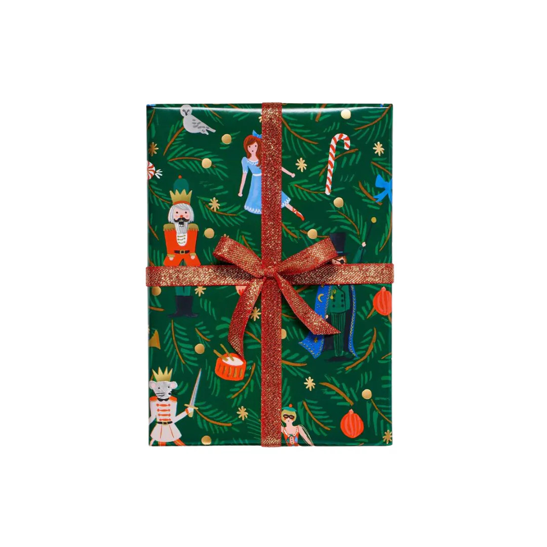 Nutcracker Wrapping Roll | Pink Antlers