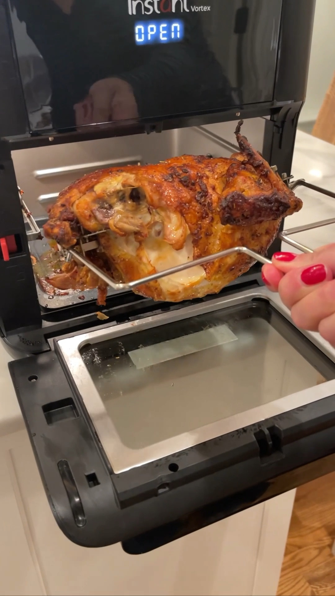 Rotisserie chicken in cheap instant vortex plus