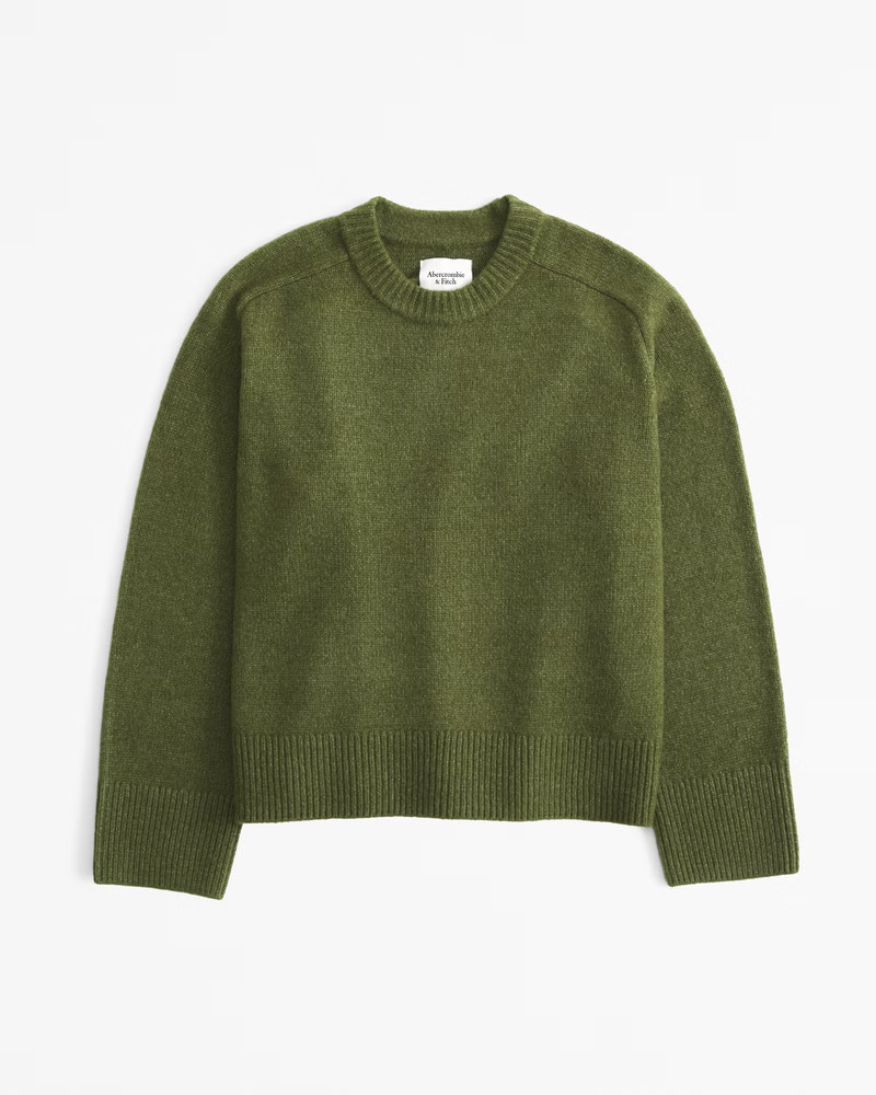The A&F Madeline Crew Sweater | Abercrombie & Fitch (US)