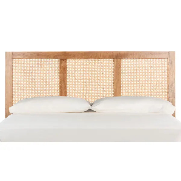 SAFAVIEH Vienna Cane Headboard - Natural - Full | Bed Bath & Beyond