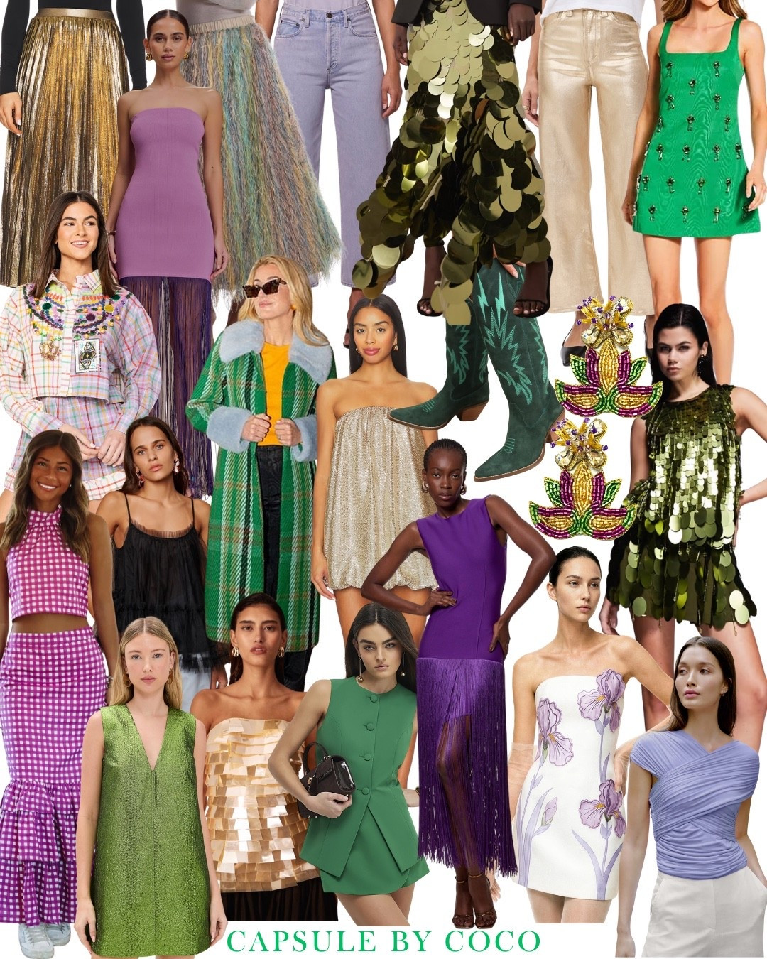 MARDI GRAS EDIT ⚜️

 Mardi Gras, Mardi Pardi, Mardi Gras outfit, Mardi Gras parade, NOLA, New Orleans, NOLA Mardi Gras, New Orleans Mardi Gras, Bourbon Street, Mardi Gras Mambo, Let The Good Time Roll, Mardi Gras fit, Mardi Gras top, Mardi Gras accessories, Mardi Gras dress, Mardi Gras skirt, Mardi Gras jacket, Mardi Gras look, Capsule By CoCo